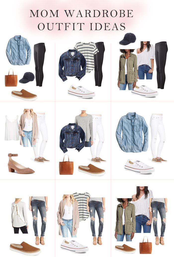 Mom Wardrobe Must Have Items // Mom outfit ideas // Basic outfit ideas