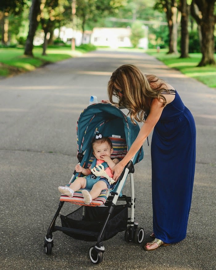 maxi cosi bohemian blue stroller