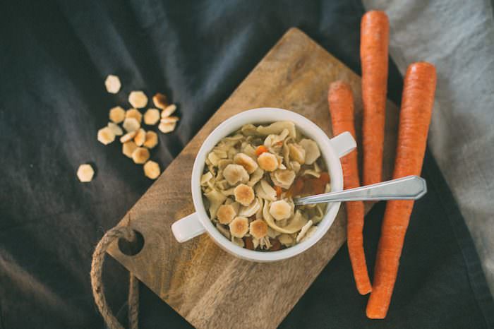 Hearty Chicken Noodle soup in just 35 minutes!