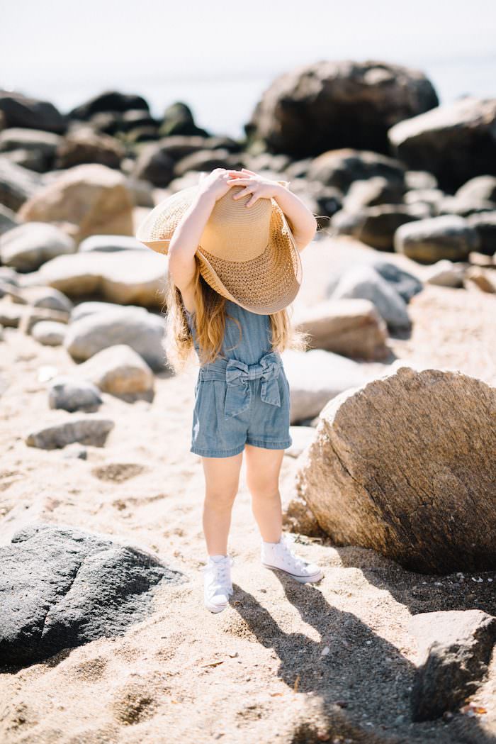 This life and style motherhood blogger is talking about the Best of Kids Fashion for Spring with these beach images taken of her two little ladies!