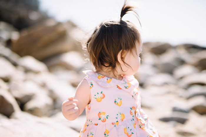 This life and style motherhood blogger is talking about the Best of Kids Fashion for Spring with these beach images taken of her two little ladies!