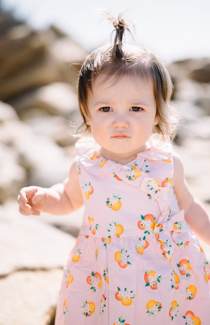 This life and style motherhood blogger is talking about the Best of Kids Fashion for Spring with these beach images taken of her two little ladies!