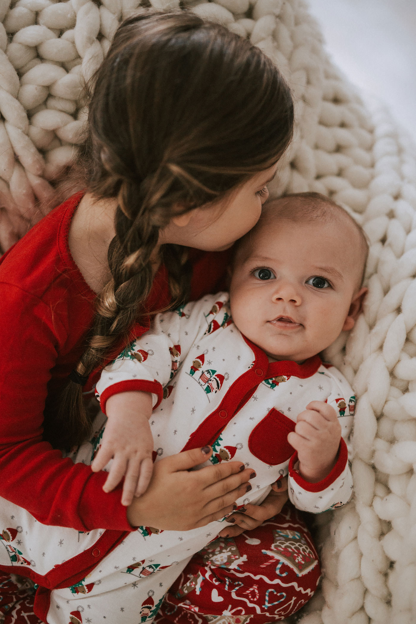 Motherhood blogger, Lynzy & Co. talks about holiday traditions with her family with Christmas Pajamas from Gymboree!