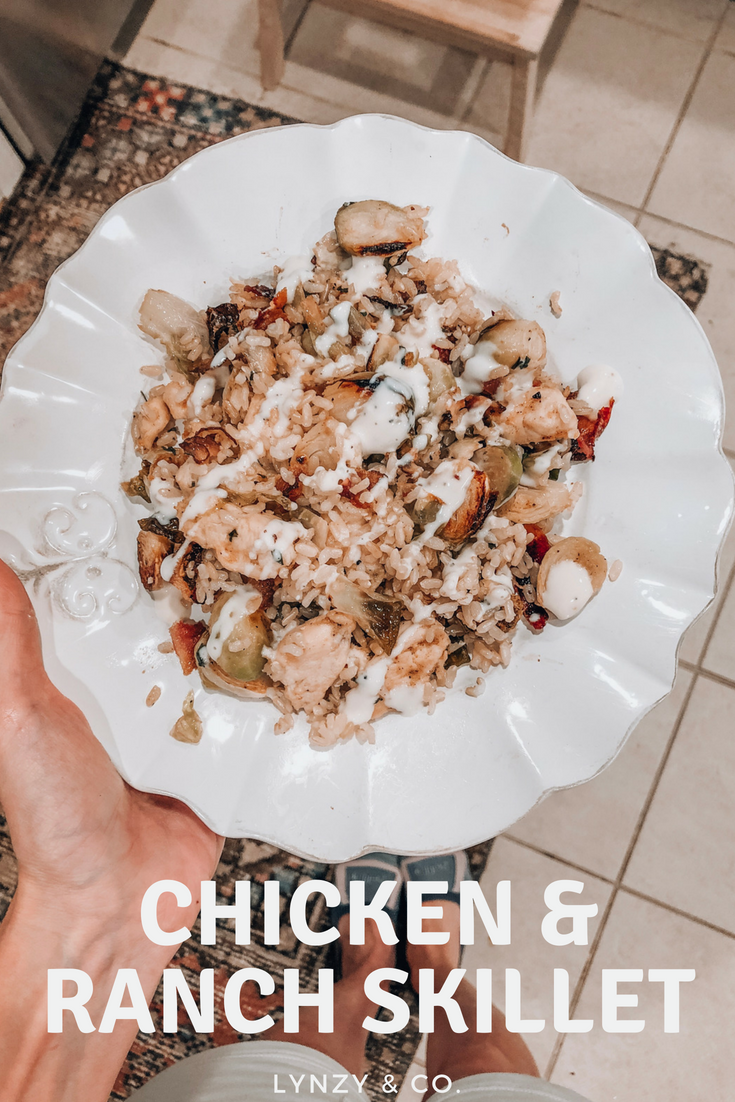 Family Friendly Recipes Chicken Ranch Skillet Lynzy Co Family Friendly Recipes Chicken Ranch Skillet Lynzy Co