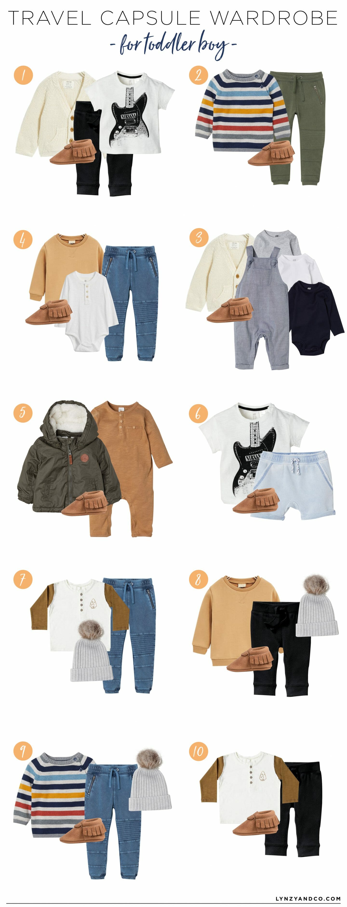 infant capsule wardrobe