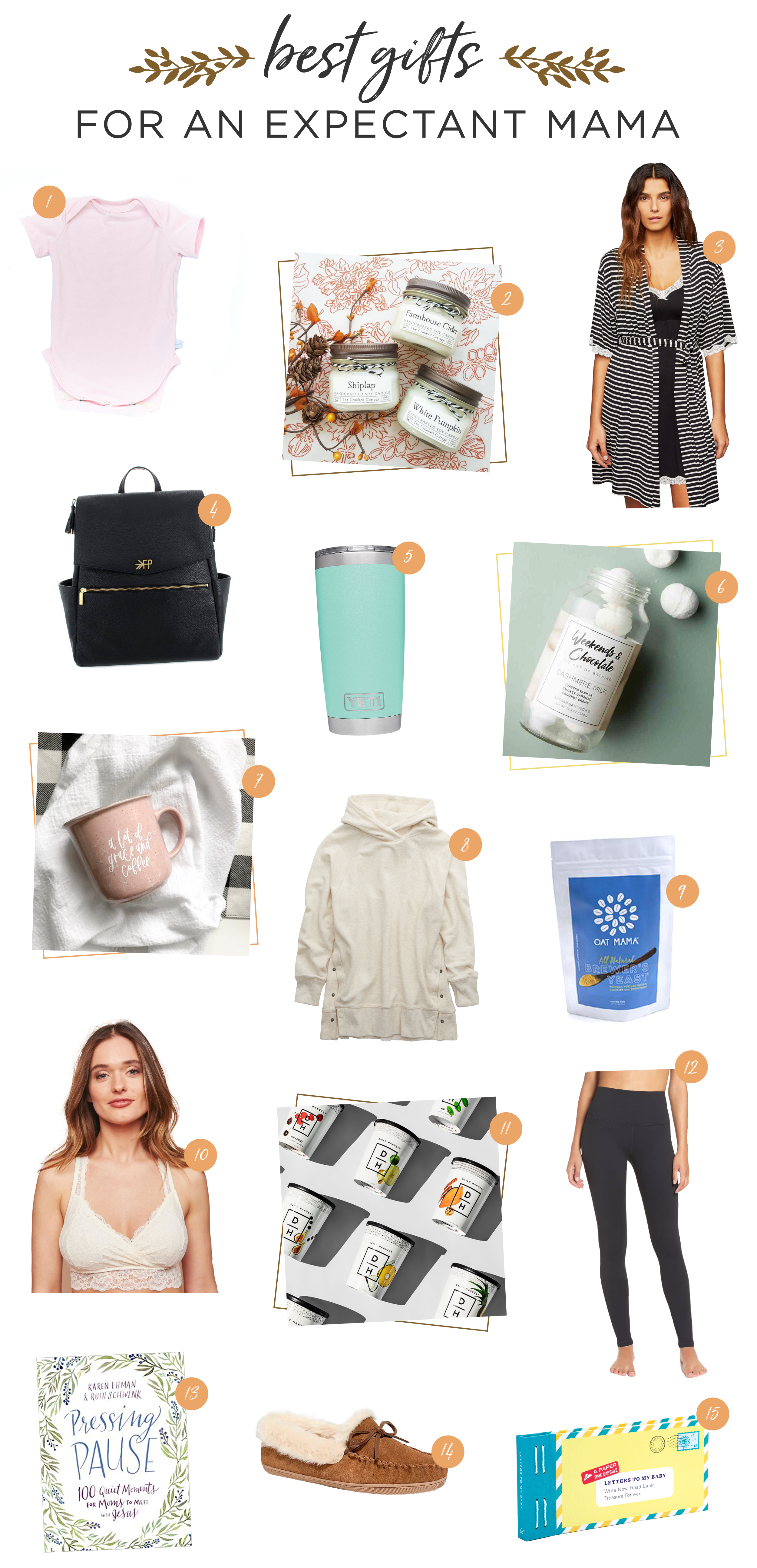 Best Gifts for Expectant Mothers | Everything from nursing friendly sweatshirts to amazing smoothies that she can whip up in a jiffy!