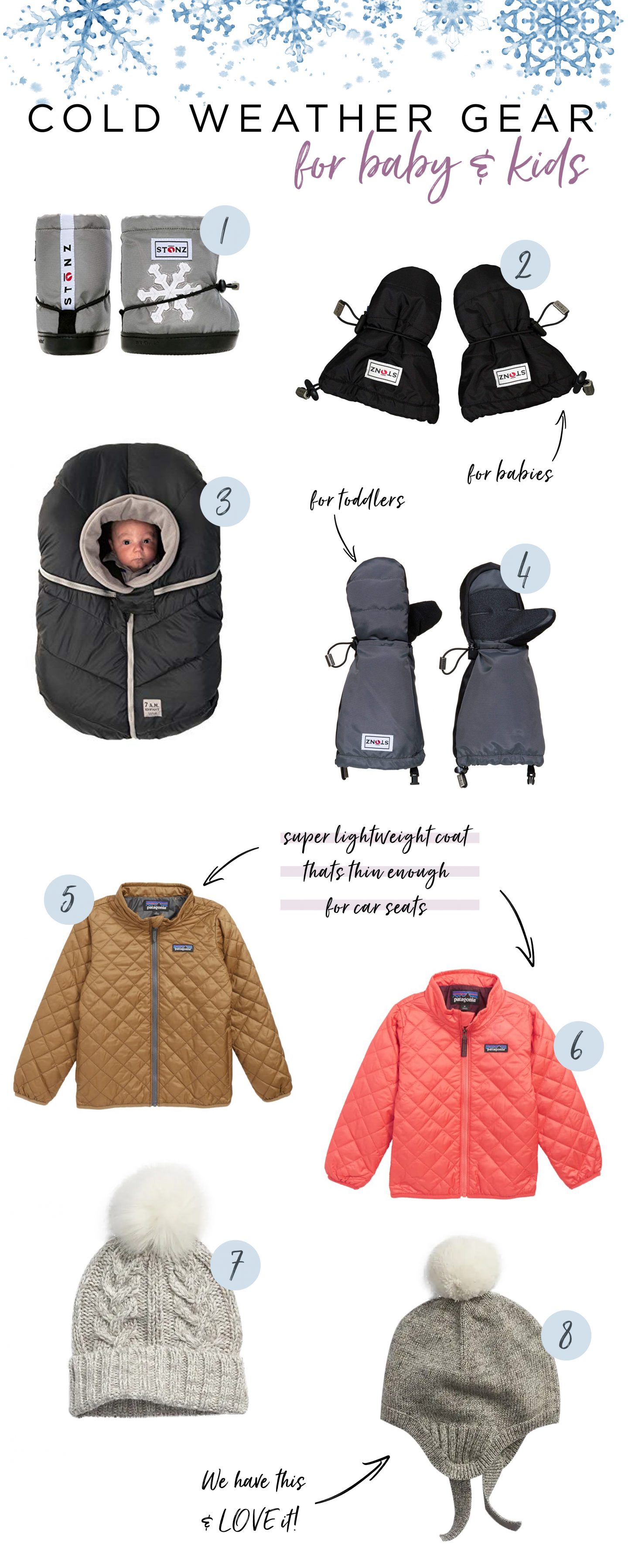 Cold Weather Gear for Baby \u0026 Kids 